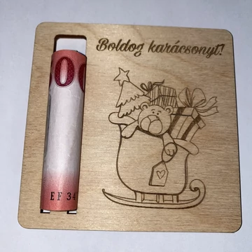 Karácsony boríték 3
