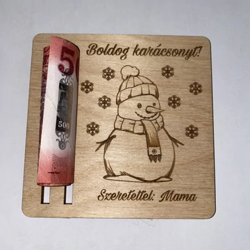 Karácsony boríték 4